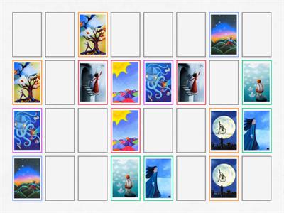 Memory with dixit cards