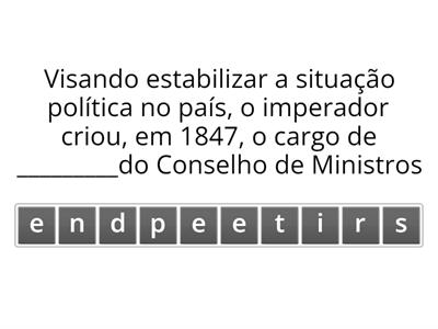 Segundo Reinado - Recursos De Ensino