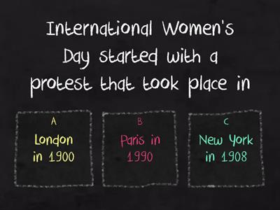 International Women's Day