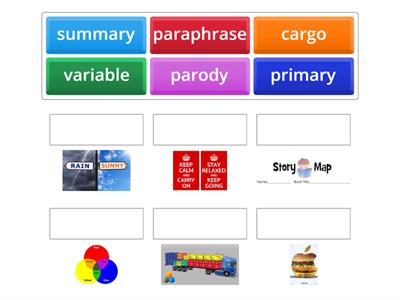 ar vocabulary