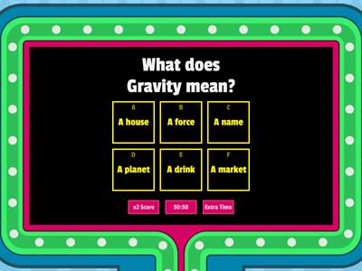 The Solar System Game 3rd Graders 