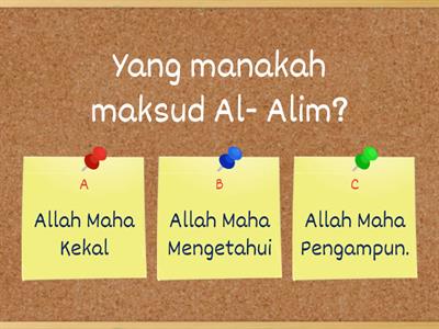 Al - Alim Islamic Studies Kg1(5) LCBB