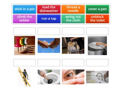 Outcomes Advanced U3 Household objects