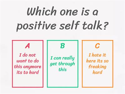 Positive Self Talk NP