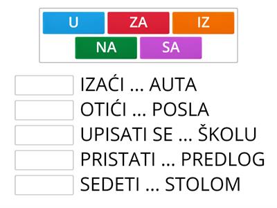Serbian B2 - Prepositions in Common Phrases