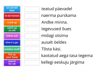 TB p 25, Ex 4 phrases.