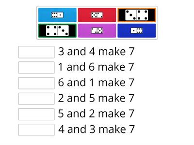 Dominoes Make 7