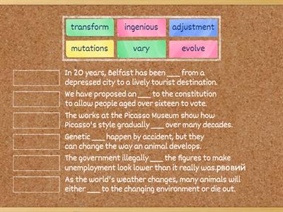 Changes B2+