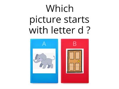 Letter D