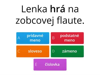 Ohybné slovenské druhy