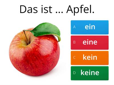 ein-kein Obst und Gemüse