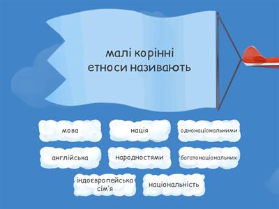 Етноси. Найпоширеніші мовні сім'ї світу.