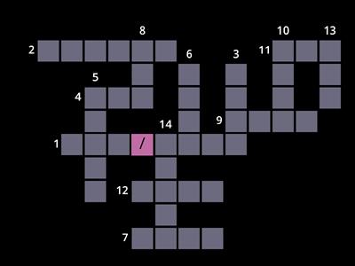 New World 2 (Klett) p. 72, irregular verbs - crossword