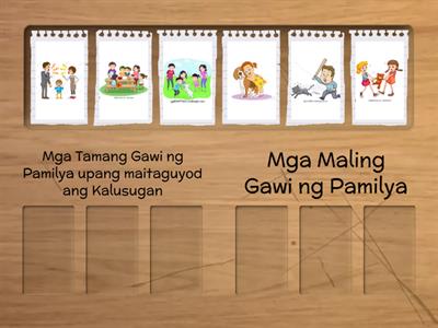 Mga Tamang Gawi ng Pamilya upang maitaguyod ang Kalusugan