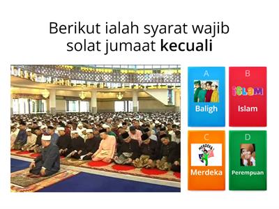 Solat Jumaat  tahun 4 