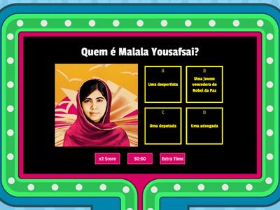 A vida de Malala Yousafsai