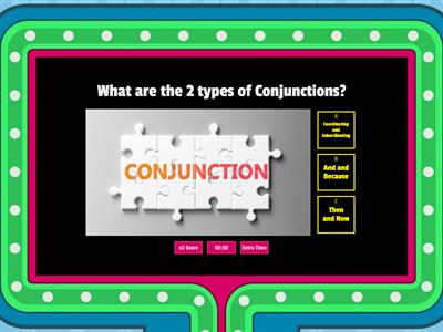 Conjunctions