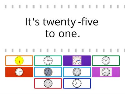 Clocks (all options)