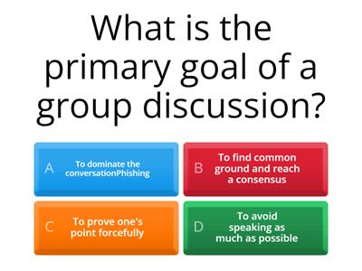 GROUP DISCUSSION TRIVIA