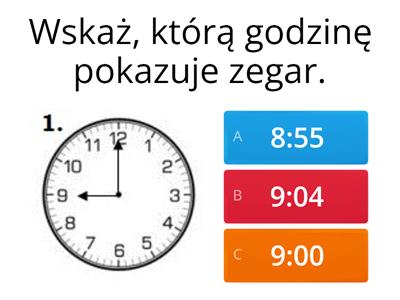 zegary- minuty
