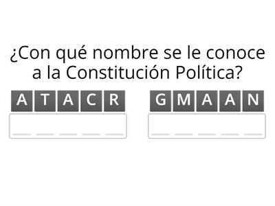 LA CONSTITUCIÓN POLÍTICA DEL PERÚ.