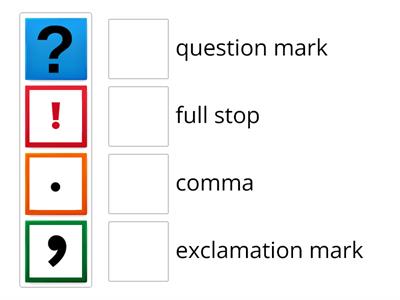 Punctuation marks