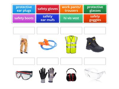 PPE: Safety gear