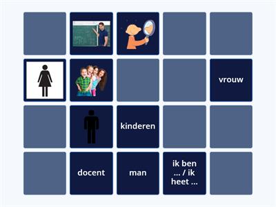 basiswoorden thema 1 PJM (incl. 'kinderen' en 'getrouwd') MEMORY