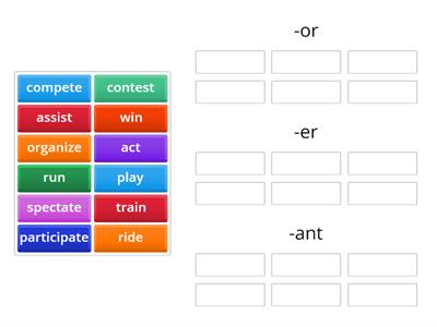 14word formation - people (sports)