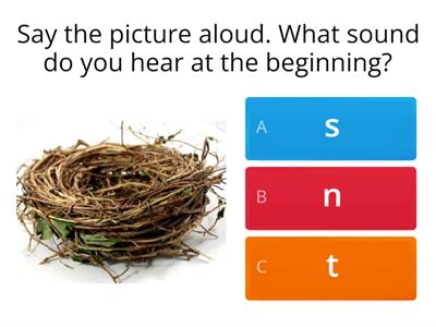 Initial and Final Phonemes