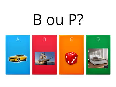 B ou P?