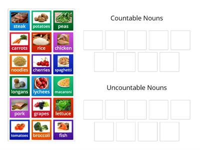 P4 Book 4B Ch.3 Countable and uncountable nouns for 4C