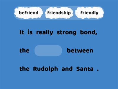 Christmas word formation