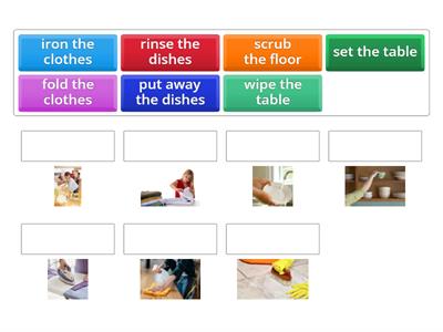 Household chores (Solutions Upper)