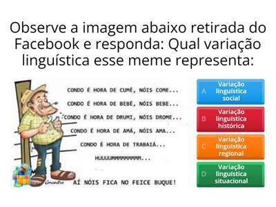  Variação linguística