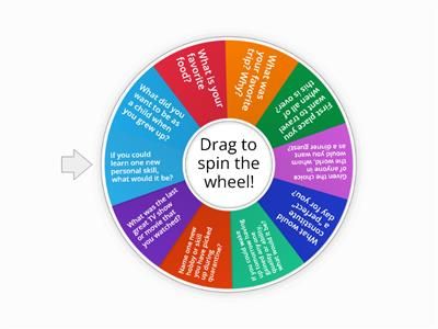 Spin the Wheel Ice Breaker- Virtual