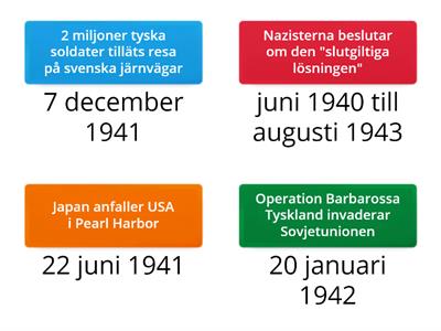 Del 2) När hände det? 1941, 1942, 1943