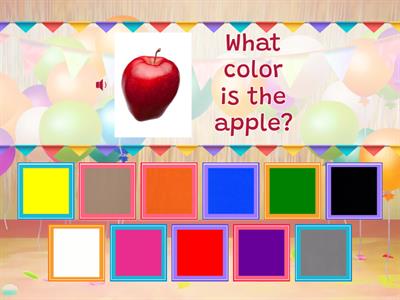 Colors -Kindergarten