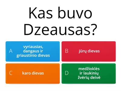 Senovės Graikijos olimpų dievų istorija