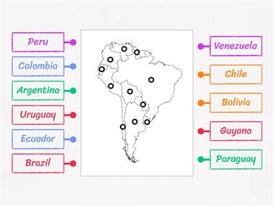 South America countries