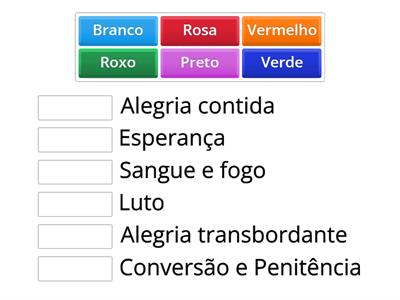 Cores Litúrgicas