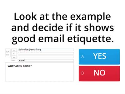 Email Etiquette Survey