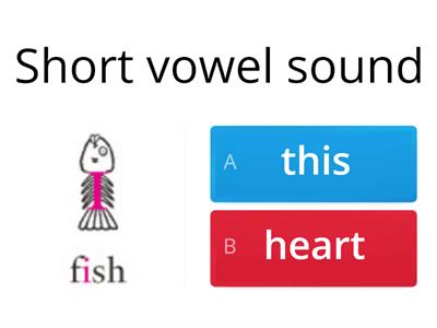 Pronunciation (Vowel sounds)
