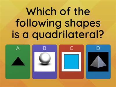 2D and 3D shapes Quiz 5th class