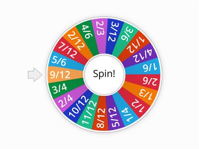 Fraction Wheel