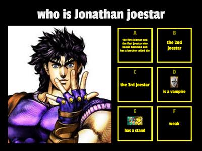 jojos bizare adventure quiz