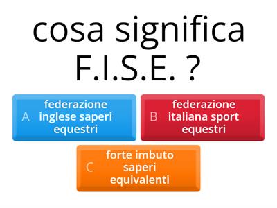 quiz di equitazione, medio/difficile, per chi vuole fare il brevetto<3