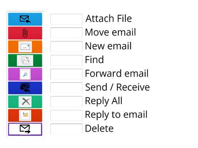 Identify the components - Microsoft Outlook