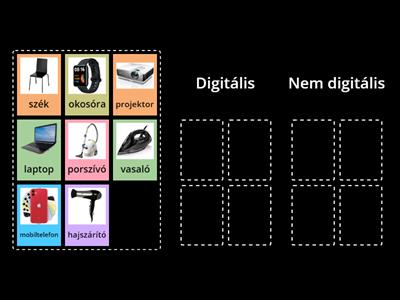 Digitális- nem digitális