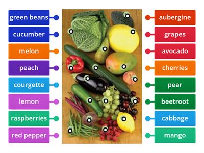 New English File 4th edition Intermediate 1A Vocabulary Fruit and vegetables